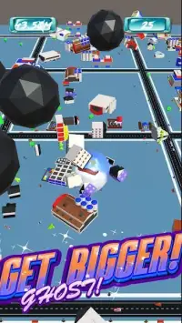 Angry Ball Bounce Runner Screen Shot 0