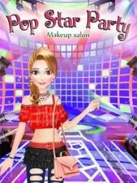 Makeup Salon : Pop Star Party Dress up & Makeover Screen Shot 4