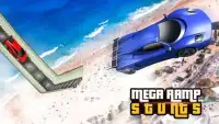 Superhero Car Racer : Mega Ramp Stunts Screen Shot 9