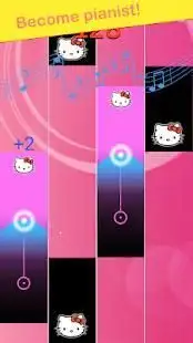 Hello Kitty Piano Tiles Screen Shot 3