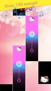 Hello Kitty Piano Tiles Screen Shot 0