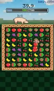 Pigs Like Fruits:Match3 Puzzle Screen Shot 2
