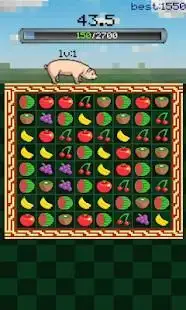 Pigs Like Fruits:Match3 Puzzle Screen Shot 3