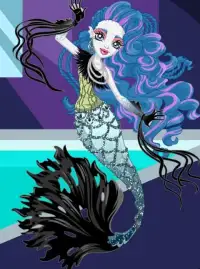 Ghouls Fashion Style Monsters Makeup Dress up Screen Shot 2