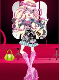 Ghouls Fashion Style Monsters Makeup Dress up Screen Shot 3