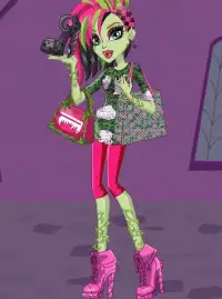 Ghouls Fashion Style Monsters Makeup Dress up Screen Shot 4
