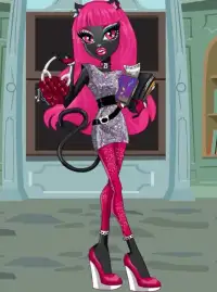 Ghouls Fashion Style Monsters Makeup Dress up Screen Shot 0