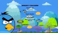 Angry chicken hunting bad pigs knock down Screen Shot 1