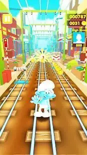 Subway Smurf Runner Screen Shot 5