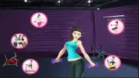 Gym Fitness princess game Screen Shot 3