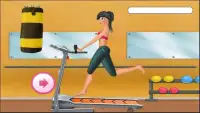 Gym Fitness princess game Screen Shot 1
