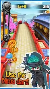 Ninja Temple: Subway Escape Run Screen Shot 2