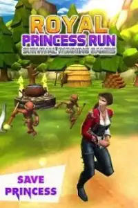 Royal Princess Run - Survival Running Games Screen Shot 3