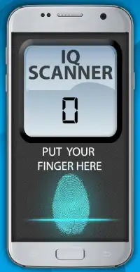 IQ Scanner Fingerprint Simulator Screen Shot 0