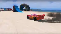 Superheroes Car Stunt Racing Games Screen Shot 0