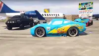 Superheroes Car Stunt Racing Games Screen Shot 2