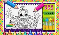 Lol Suprise Coloring Pages :Doll Coloring Games Screen Shot 0