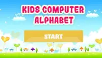 Kids Computer Alphabet - Abcd for kids laptop Screen Shot 0