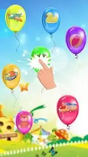 Balloon Pop Kids Game Screen Shot 3