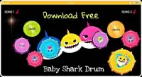 Drum Baby Shark Screen Shot 0