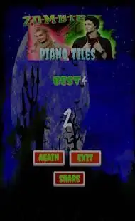 Disney's Zombie Piano Tiles Screen Shot 1