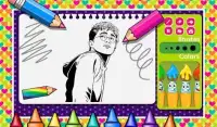 Coloring For Harry Potter - Colouring Book Screen Shot 1