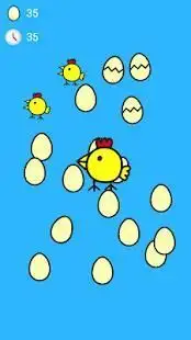 Happy Miss Chicken Lay Eggs Screen Shot 1