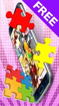 jigsaw puzzle anime manga miku free game Screen Shot 0