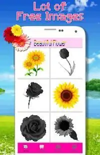 Beautiful Flower Coloring By Number - Pixel Art Screen Shot 6
