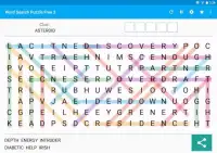 Word Search Puzzle Free 3 Screen Shot 7