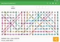 Word Search Puzzle Free 3 Screen Shot 5