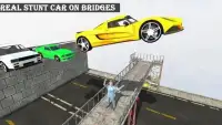 Impossible Stunt Car Drive on Challenging Highway Screen Shot 7