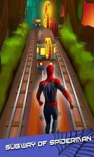 Subway Spider Rush 2 Screen Shot 1