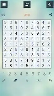 Sudoku - Trò chơi ô số Screen Shot 1