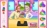 Ice Cream Rainbow With Candy Slime Maker Screen Shot 3