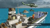 US Army Transport Game - Ship Driving Simulator Screen Shot 5