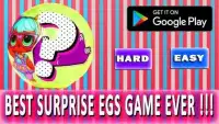 LOL toys game - Surprise eggs With pop dolls Screen Shot 0