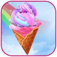 Ice Cream Rainbow With Candy Slime Maker