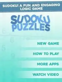 Classic Sudoku Puzzles - Free Sudoku Offline Screen Shot 0