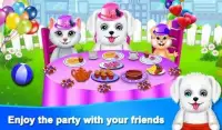 Puppy Surprise Tea Party - Pet Party Game Screen Shot 2