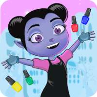 Nail design with Vampirina