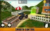 Tractor Driving Farm Sim : Tractor Trolley Game Screen Shot 8