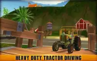 Tractor Driving Farm Sim : Tractor Trolley Game Screen Shot 1