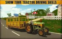 Tractor Driving Farm Sim : Tractor Trolley Game Screen Shot 6