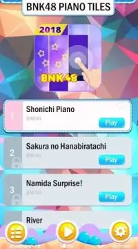 Top! BNK48 Piano Tiles Screen Shot 3