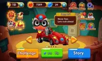 Toon Car Transform Racing Game Screen Shot 3