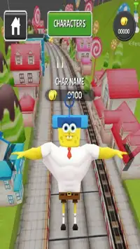 Subway Spongebob Run Advenger Screen Shot 5