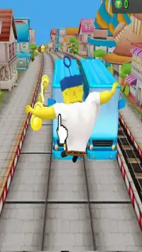 Subway Spongebob Run Advenger Screen Shot 2