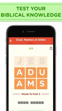 Bible Genius - Word Puzzle and Brain Training Screen Shot 5