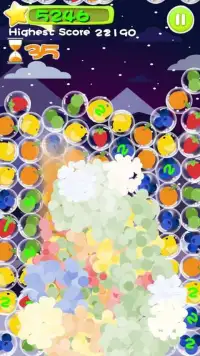 Fruit Bubble Burst Screen Shot 4